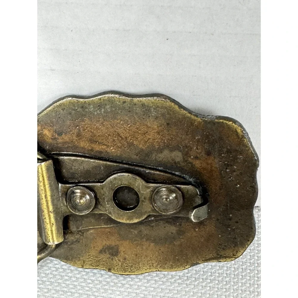 Vintage Ogden Inc Metal Belt Buckle Personalized W/‎ The Name 